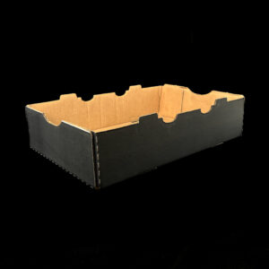 A5397  5 1/4" Depth Open Top Black Box